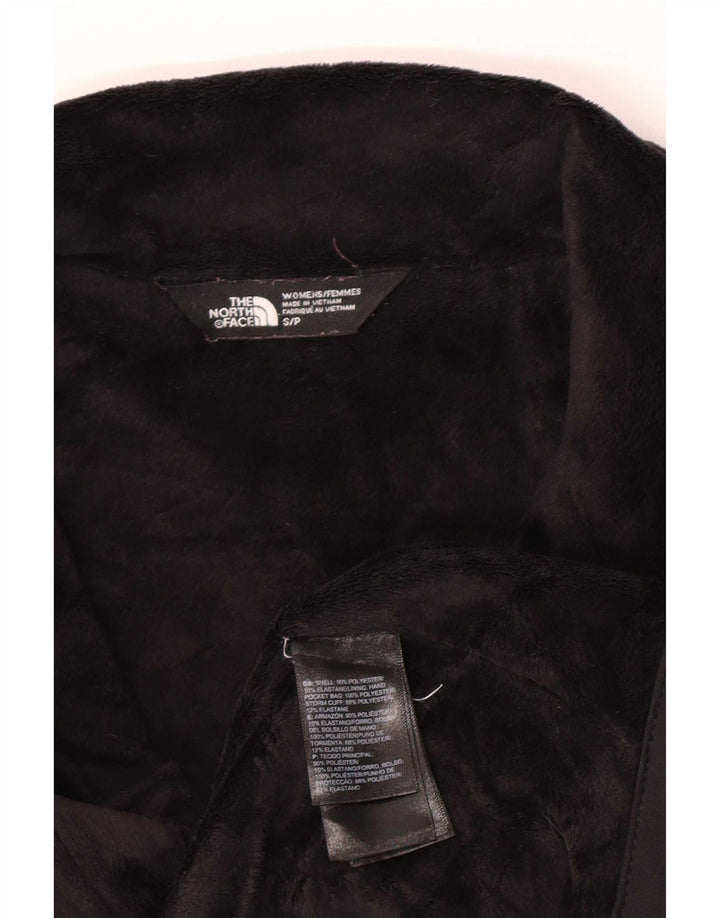 The North Face Womens Sherpa Windbreaker Jacket UK 10 Small Black Polyester