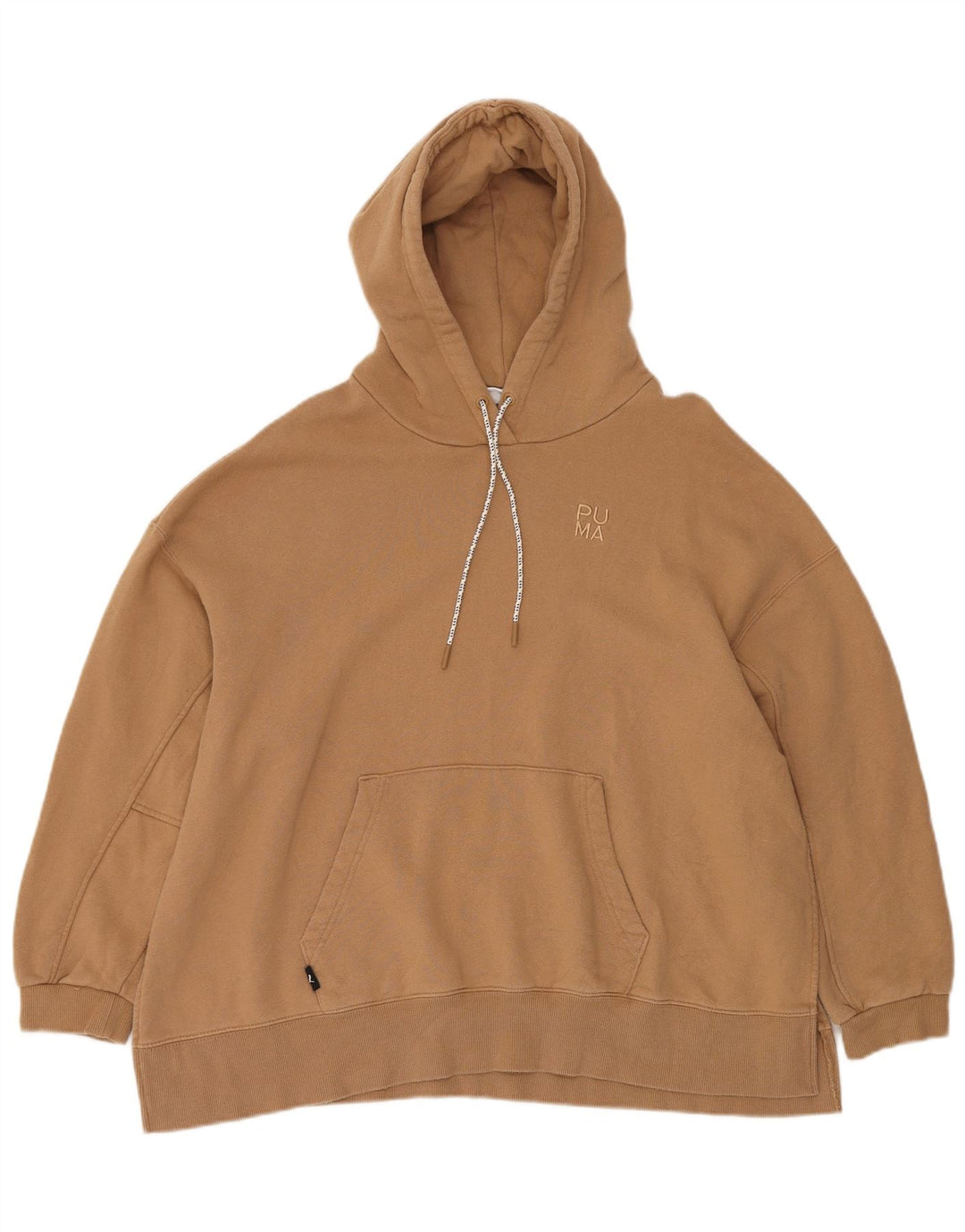 PUMA Γυναικείο Hoodie Jumper UK 10 Small Brown