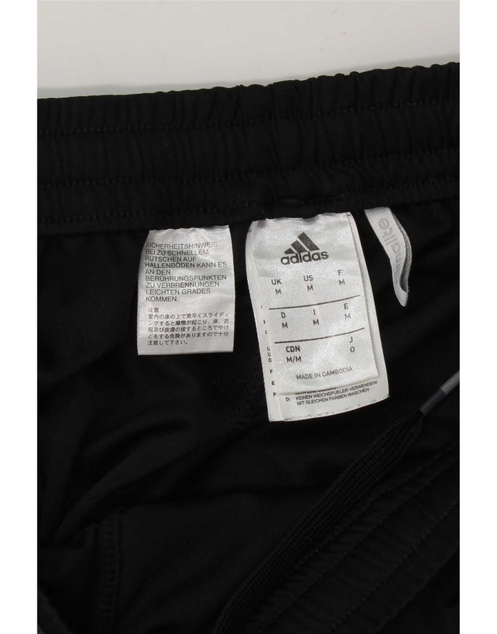 Ανδρικό αθλητικό σορτς Adidas από μεσαίο μαύρο πολυεστέρα