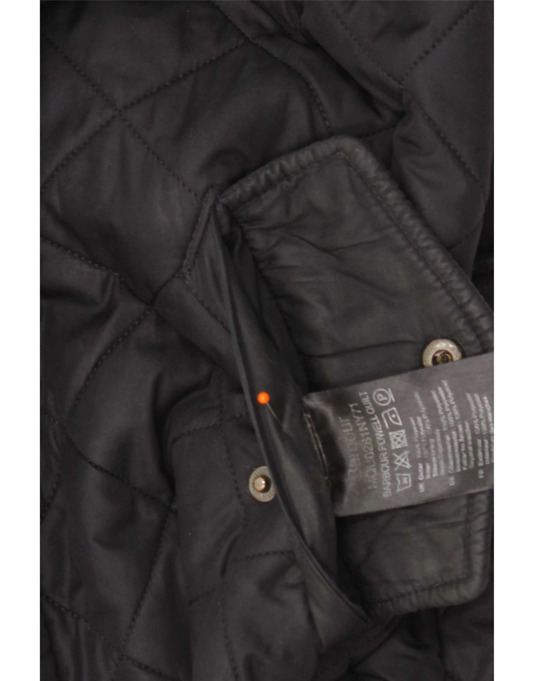 Ανδρικό καπιτονέ μπουφάν Barbour UK 36 Small Navy Blue Polyester