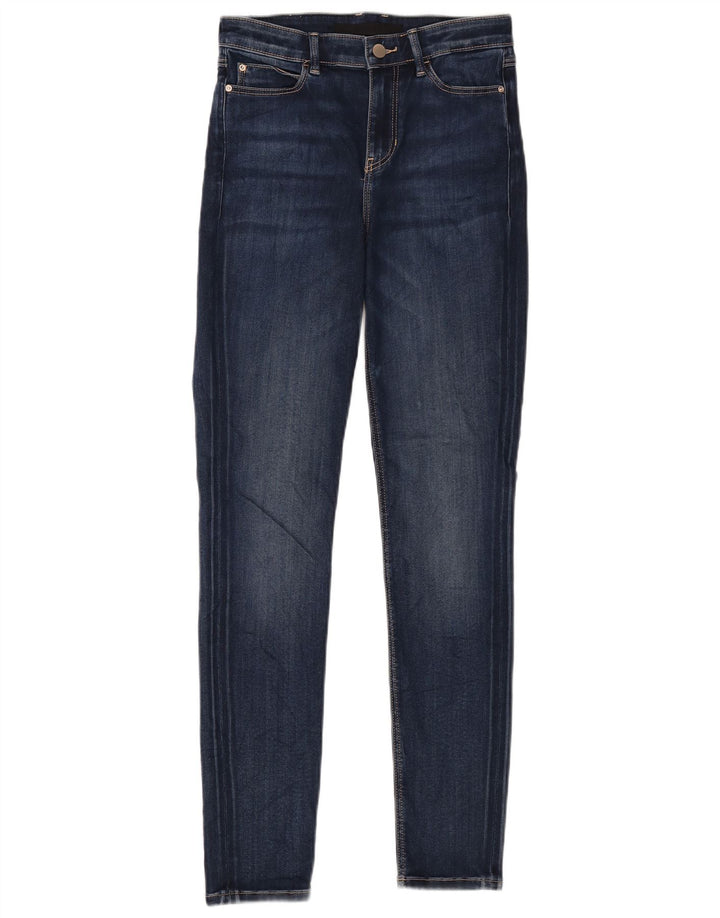 GUESS Γυναικείο Skinny Jeans W28 L29 Navy Blue Cotton