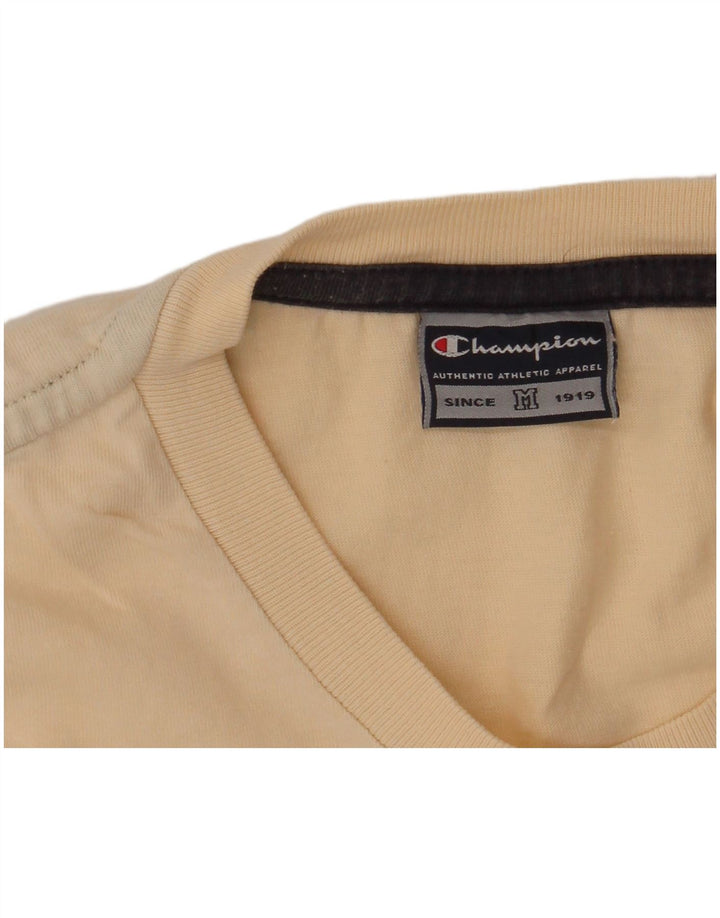 Ανδρικό γραφικό T-Shirt CHAMPION Top Medium Beige