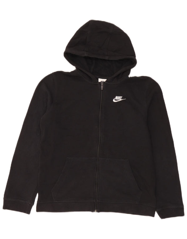 Πουλόβερ Nike Boys Zip Hoodie 13-14 Years XL Μαύρο βαμβακερό
