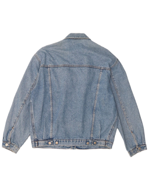 Vintage Ανδρικό Τζιν Μπουφάν UK 42 XL Μπλε