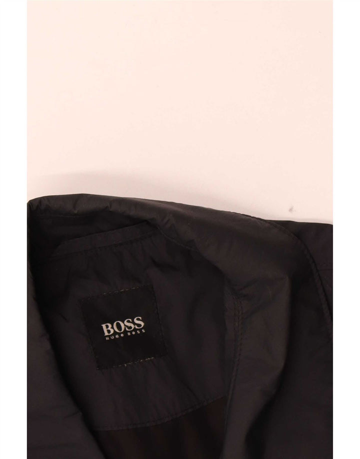 Ανδρικό μπουφάν Hugo Boss Bomber UK 38 Medium Black Colourblock