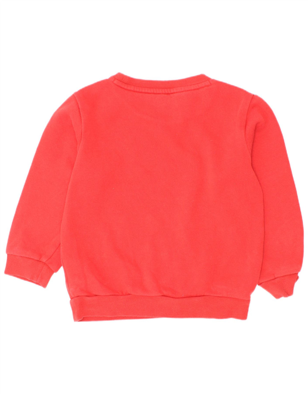 Γραφικό Φούτερ Adidas Boys Jumper 2-3 ετών Κόκκινο βαμβακερό