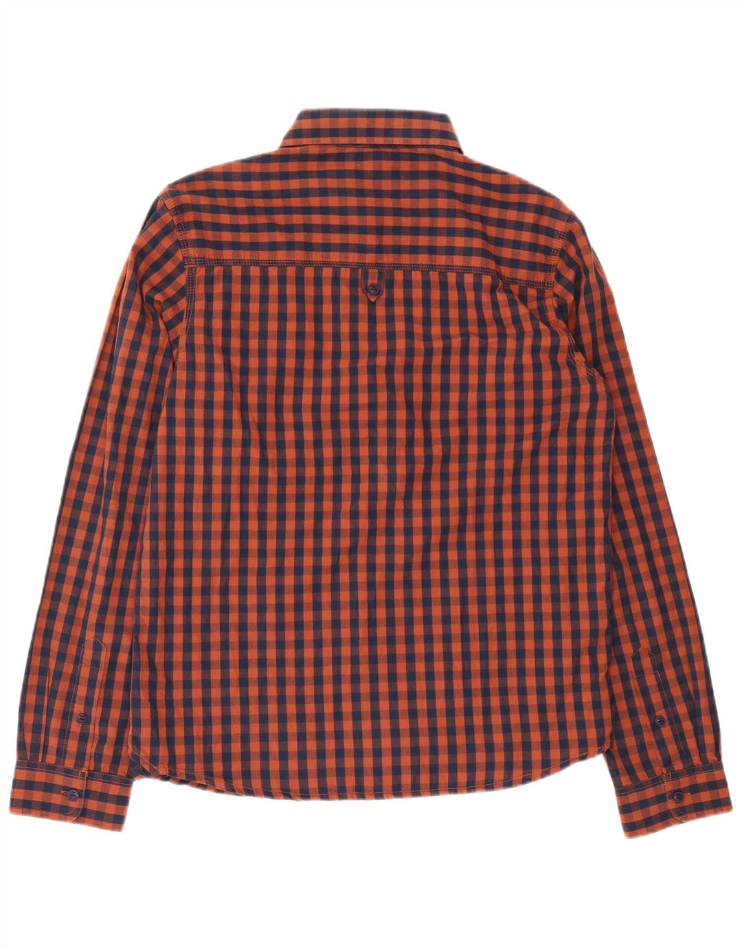 Ανδρικό πουκάμισο Weird Fish, μεσαίο καφέ βαμβακερό Gingham
