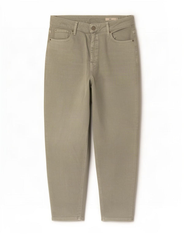Marks & Spencer Γυναικεία Mom Crop Tapered Jeans UK 16 Large W32 L25 Green