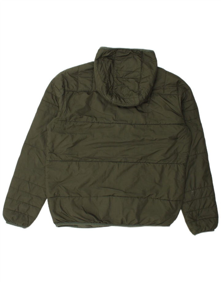 Jack & Jones Ανδρικό μπουφάν με κουκούλα UK 42 XL Πράσινο Πολυεστέρας