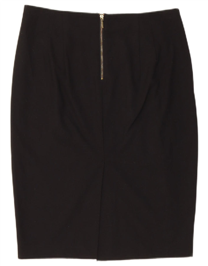 Zara Γυναικεία Pencil Φούστα EU 38 Small W28 Black Polyester