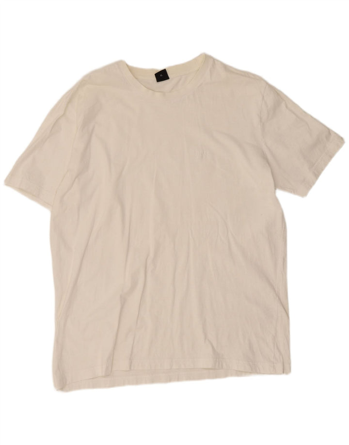 Ανδρικό T-Shirt Hugo Boss Top XL Λευκό βαμβακερό