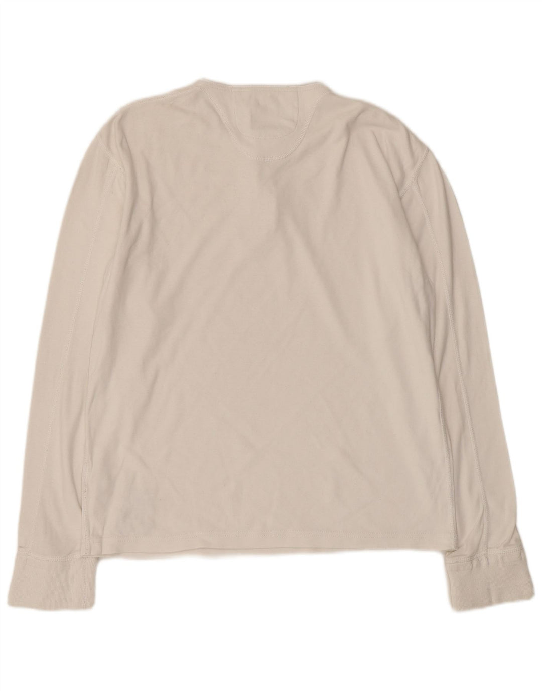 Superdry Ανδρικό τοπ Henley μακρυμάνικο XL λευκό βαμβακερό