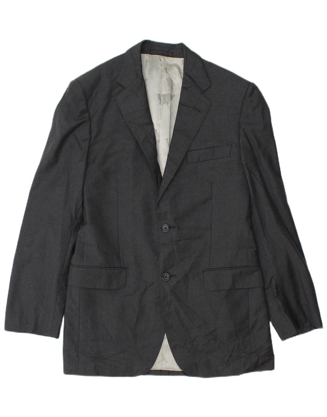 Aquascutum Ανδρικό σακάκι με 2 κουμπιά UK 36 Γκρι μαλλί