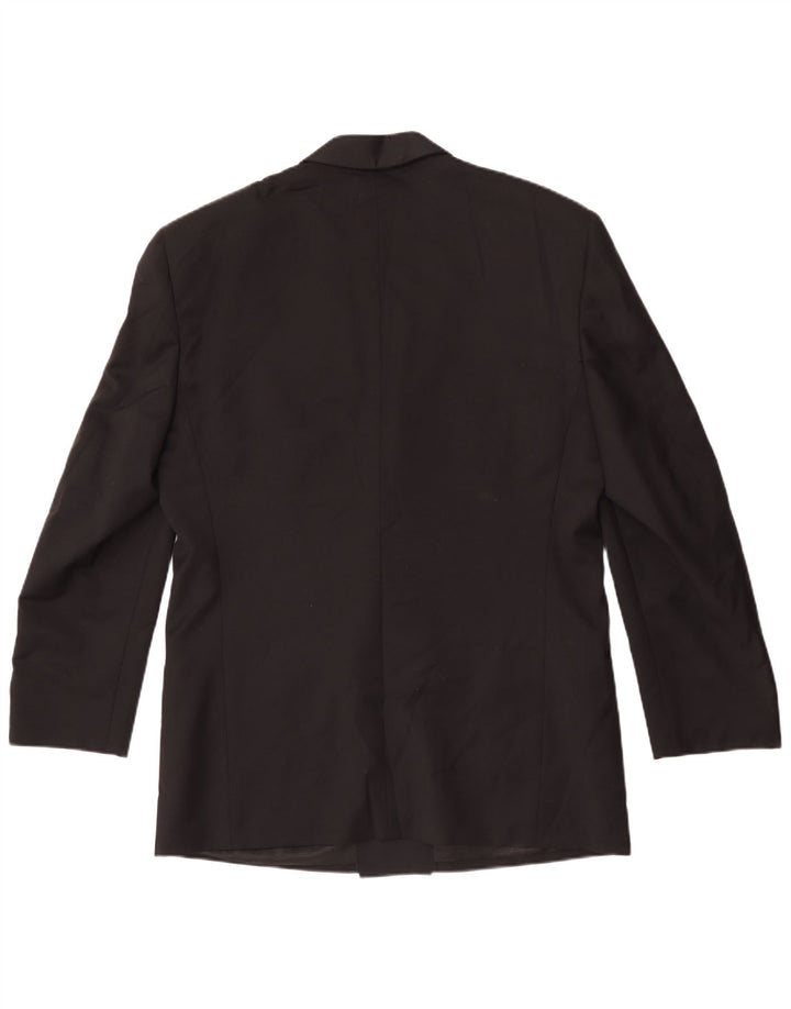 Profilo Ανδρικό Μπουφάν Blazer Διπλό στήθος IT 52 XL Μαύρο Μάλλινο
