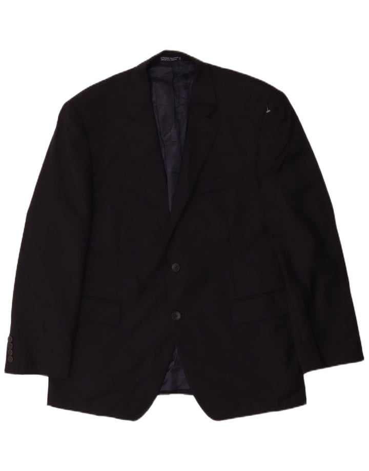Nautica Ανδρικό σακάκι σακάκι με 2 κουμπιά UK 40 Large Navy Blue Wool