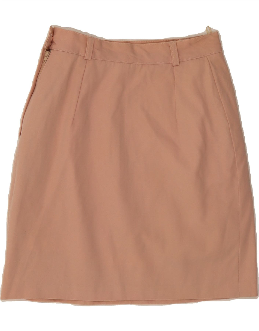 VINTAGE Womens Pencil Skirt W26 Small Pink Virgin Wool Vintage Vintage and Second-Hand Vintage from Messina Hembry 