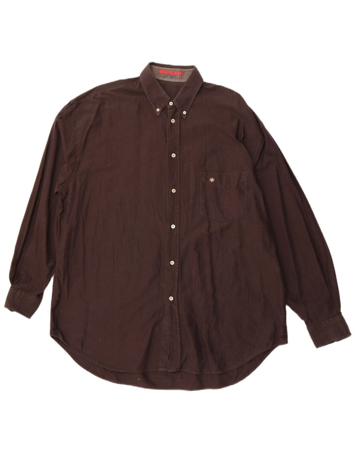 MURPHY & NYE Ανδρικό πουκάμισο 2XL Γκρι βαμβακερό