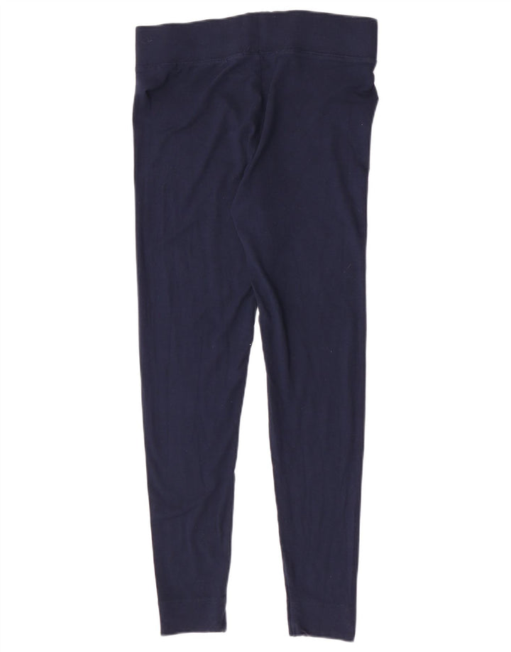 Γυναικεία κολάν Marks & Spencer UK 12 Medium Navy Blue Viscose