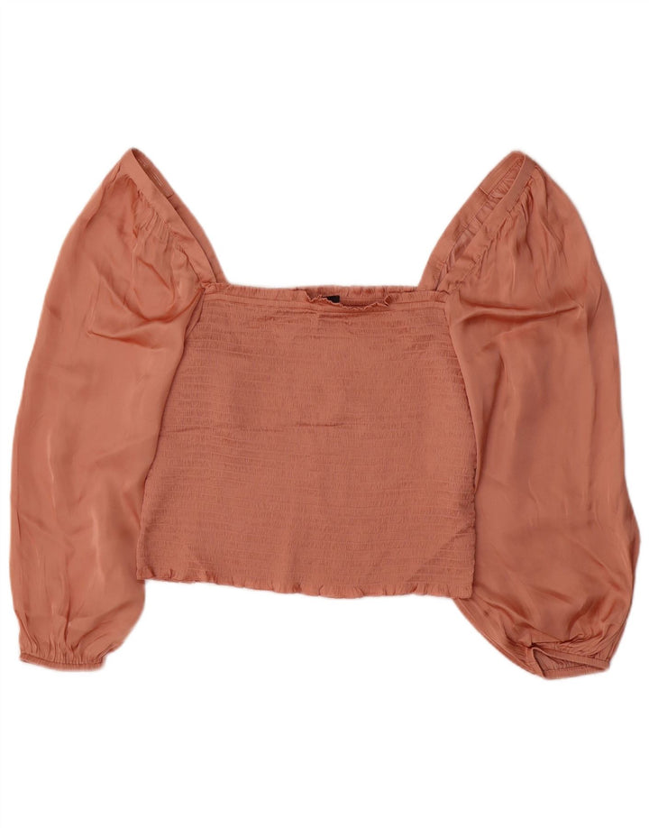 Γυναικεία μακρυμάνικη μπλούζα J. Crew Top UK 14 Large Pink Polyester