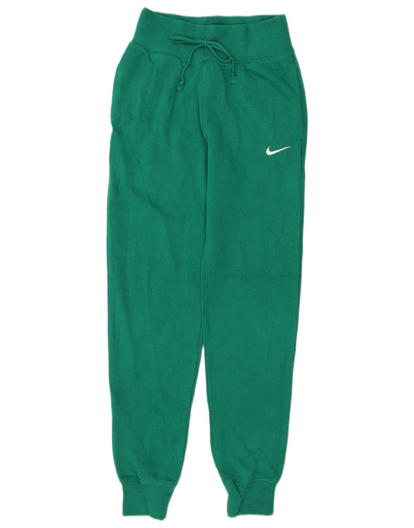 Γυναικεία αθλητική φόρμα Nike Παντελόνι Joggers UK 4 XS Πράσινο βαμβακερό