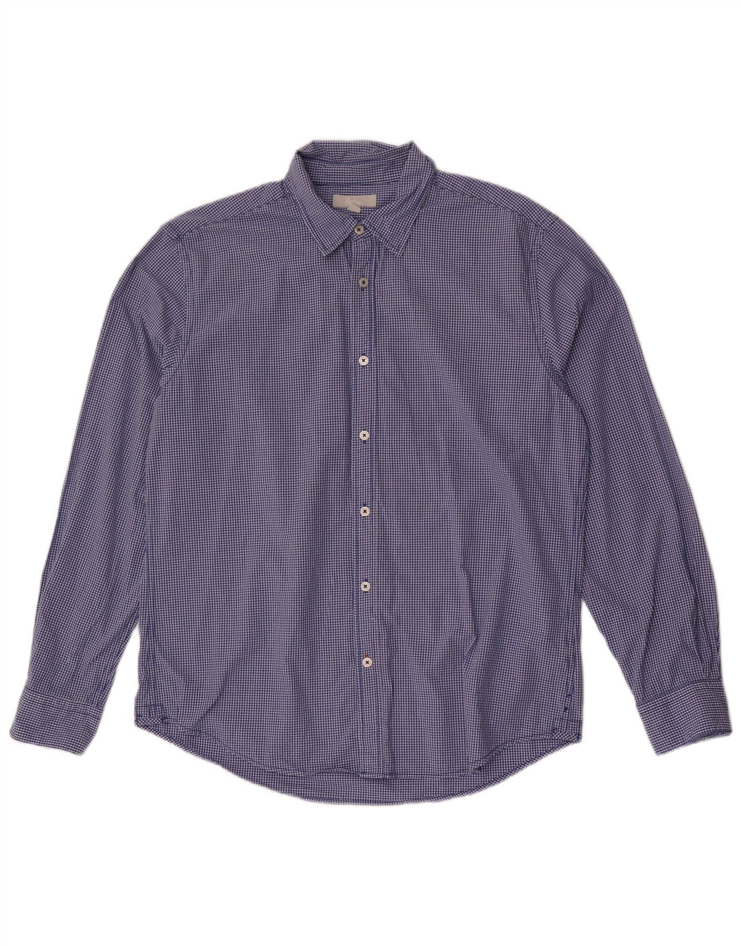 Ανδρικό πουκάμισο Boden Slim Fit μεγάλο μπλε βαμβακερό Gingham