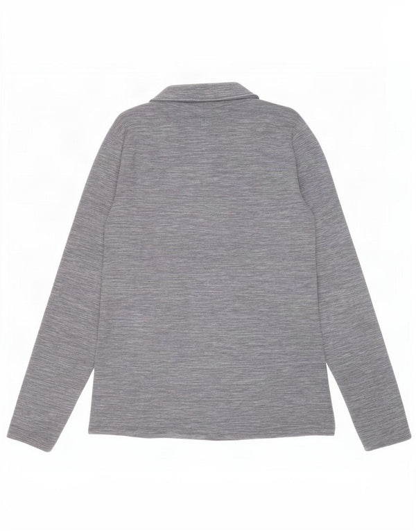 Mountain Warehouse Γυναικείο φερμουάρ Fleece Jumper UK 8 Small Grey Flecked