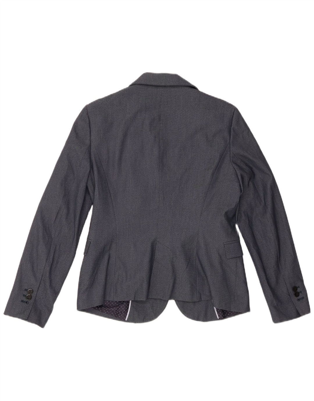 Zara Γυναικείο Μπλέιζερ Μπουφάν UK 14 Large Navy Blue