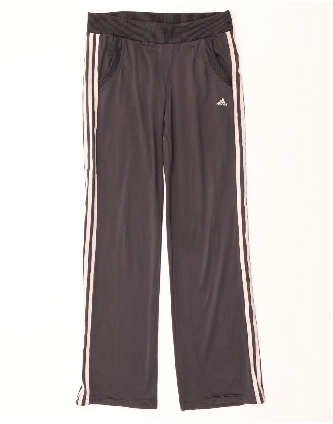 Γυναικεία αθλητική φόρμα ADIDAS Παντελόνι UK 12 Medium Grey Polyester