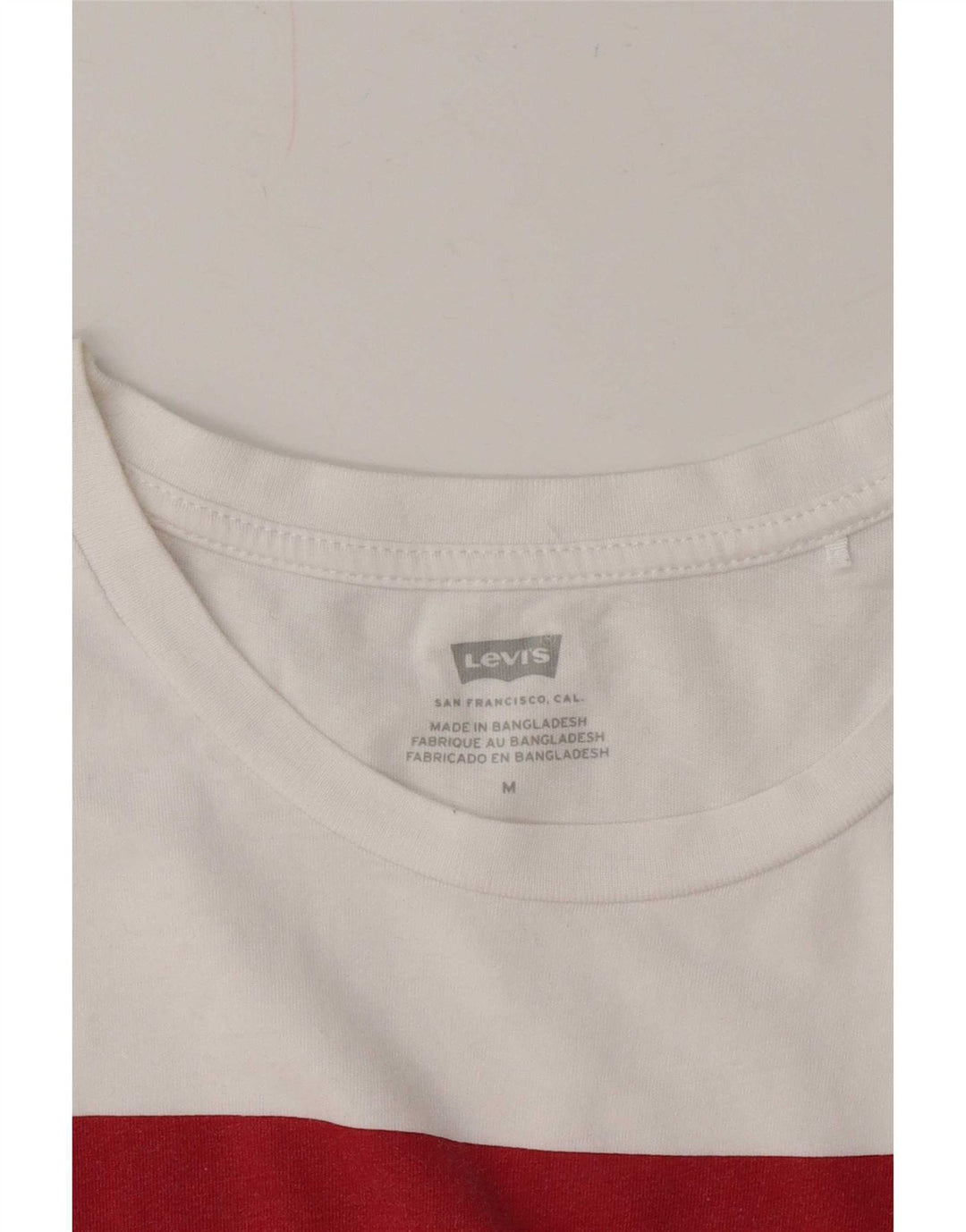 Γυναικείο γραφικό T-Shirt Levi's Top UK 14 Medium White