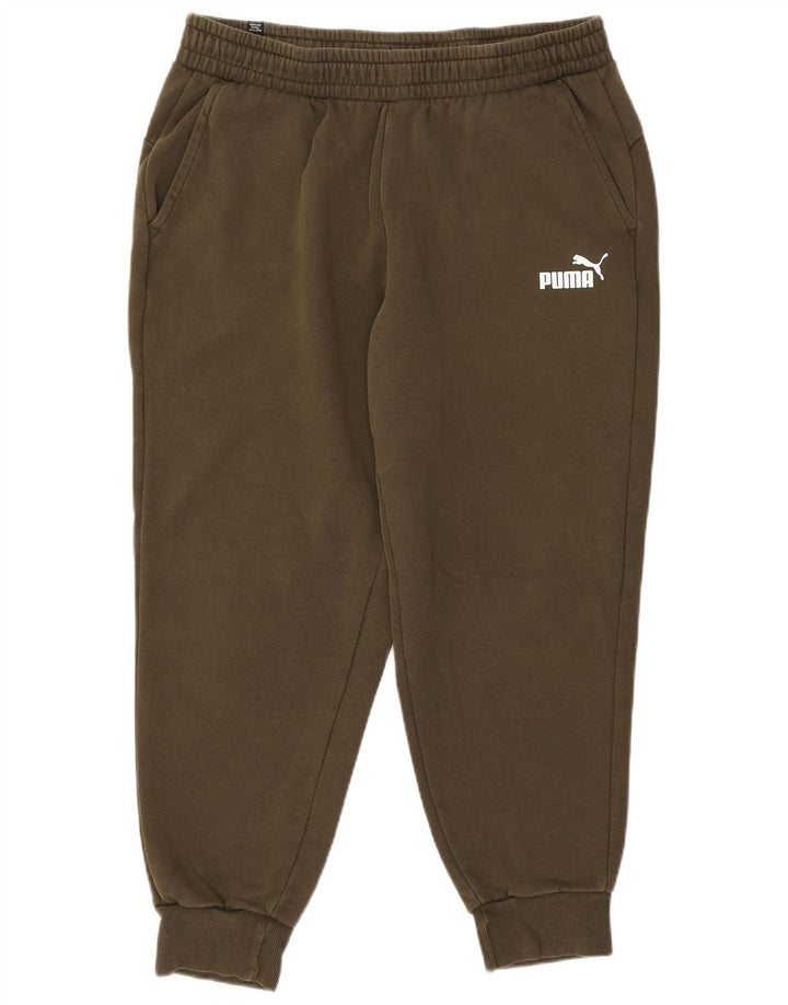 Ανδρική φόρμα PUMA Παντελόνι Joggers XL Πράσινο Βαμβακερό