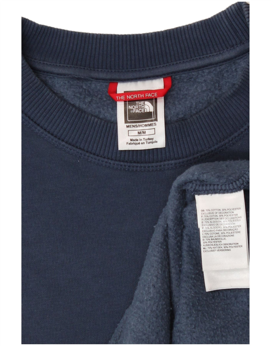 Η ανδρική φούτερ North Face Jumper Medium Navy Blue Cotton