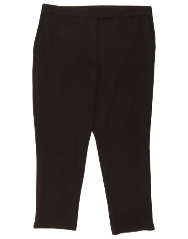 Marks & Spencer Γυναικείο Slim Cropped Παντελόνι UK 16 Large W34 L24 Black