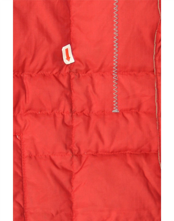 Murphy & Nye Boys Graphic Padded Gilet 9-10 Years Large Red Polyamide