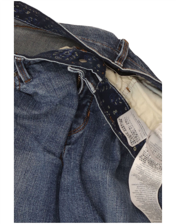 Levi's Womens 525 Straight Jeans W30 L32 Blue Cotton