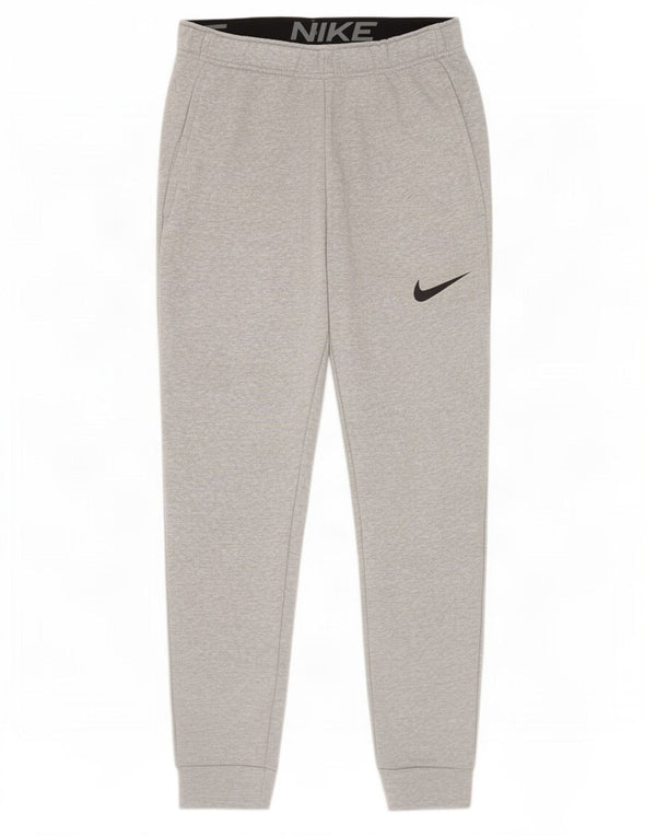 Ανδρική φόρμα Nike Dri Fit Παντελόνι Joggers Μικρό γκρι βαμβακερό