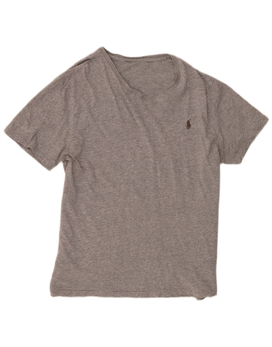Ανδρικό T-Shirt Polo Ralph Lauren Top Μεσαίο γκρι βαμβακερό