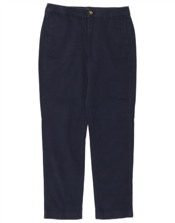 Γυναικείο παντελόνι Chino J. Crew US 4 Small W28 L27 Navy Blue Classic
