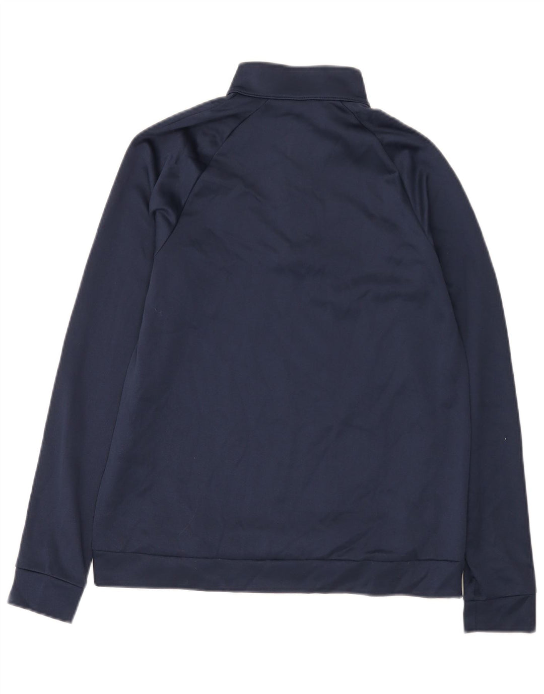 Ανδρικό φούτερ Nike Dri Fit με φερμουάρ με λαιμόκοψη, μικρό ναυτικό πολυεστέρα
