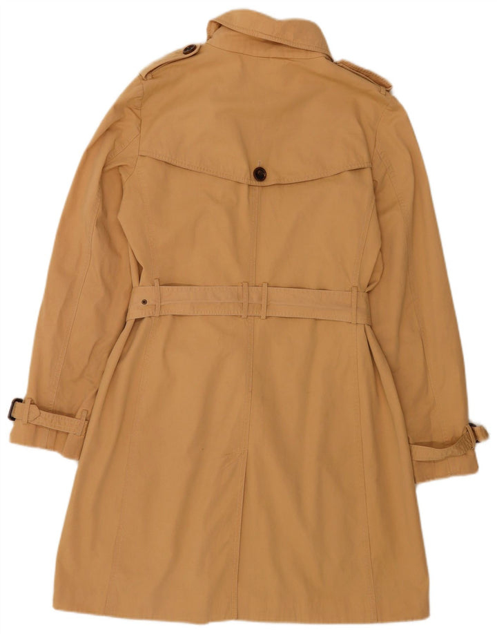 Massimo Dutti Γυναικεία καμπαρντίνα UK 14 Μεγάλο Μπεζ βαμβακερό