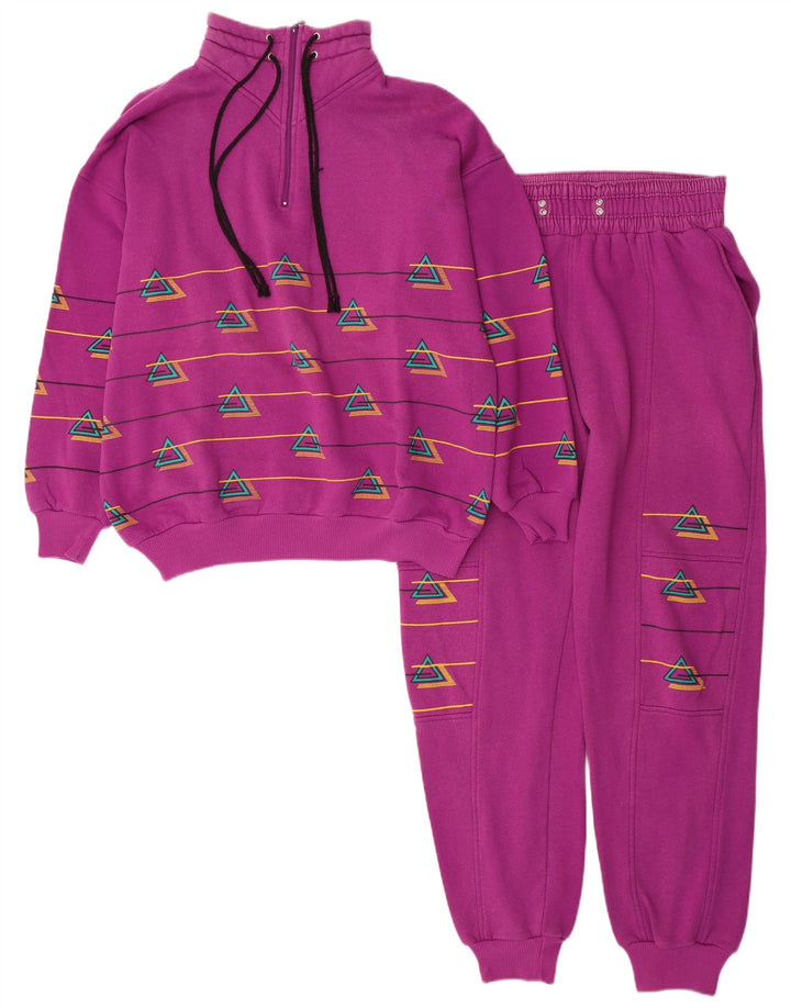Rodeo Γυναικεία Γραφική Ολόσωμη φόρμα EU 40 Medium Pink Geometric Retro