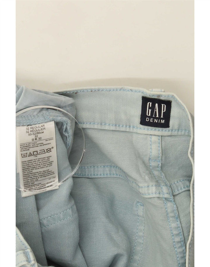 Gap Γυναικείο Cropped Jeans W32 L26 Blue Cotton