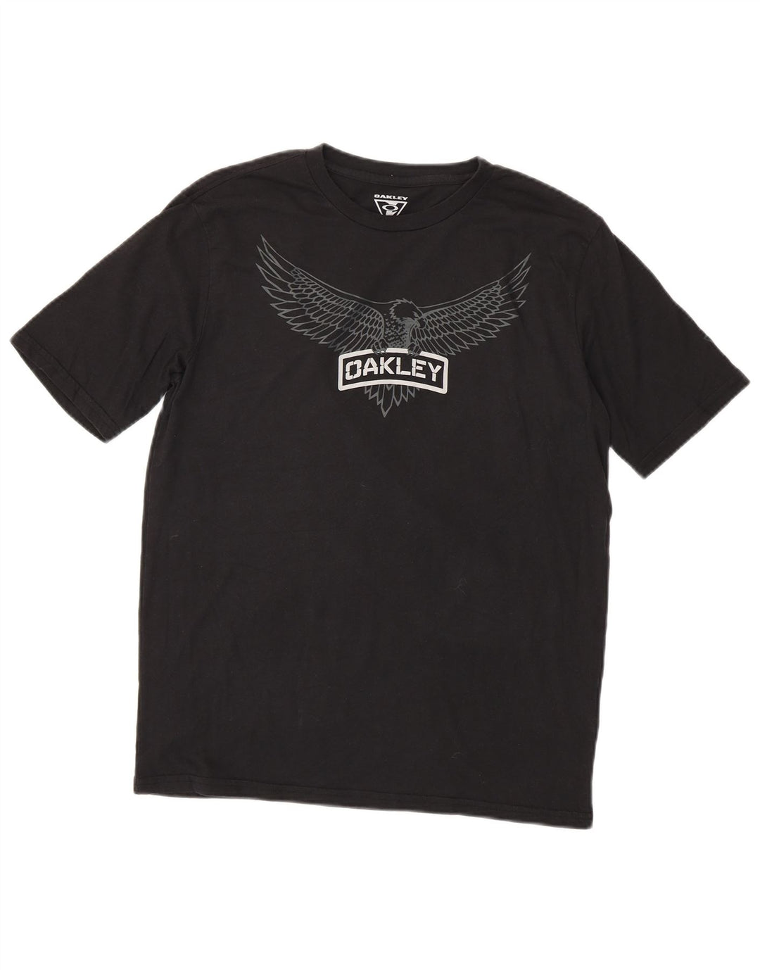 Ανδρικό T-Shirt γραφικό Oakley Top Medium Μαύρο