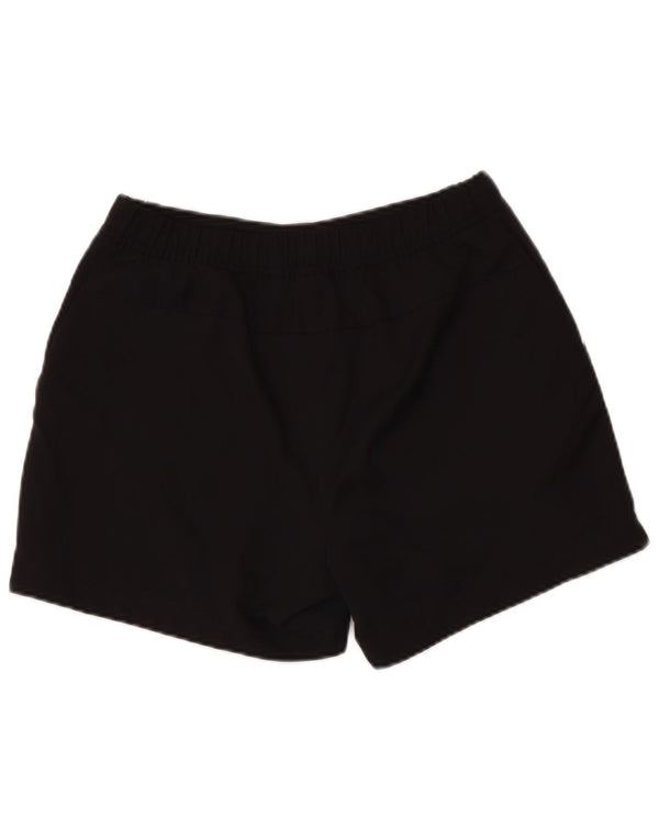 Γυναικείο αθλητικό σορτς ADIDAS UK 12 μεσαίο μαύρο πολυεστέρα