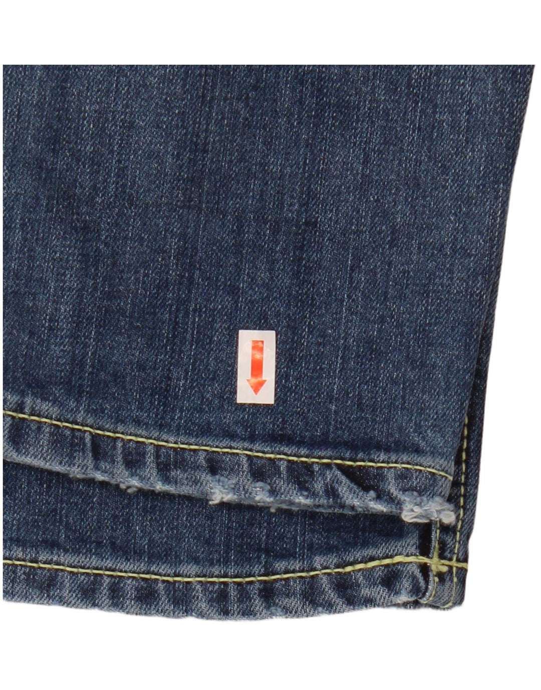 Dondup Womens Distressed Skinny Jeans W27 L29 Blue Cotton