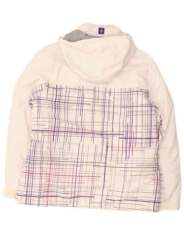 Mountain Warehouse Γυναικείο Αντιανεμικό Μπουφάν UK 16 Large White Check