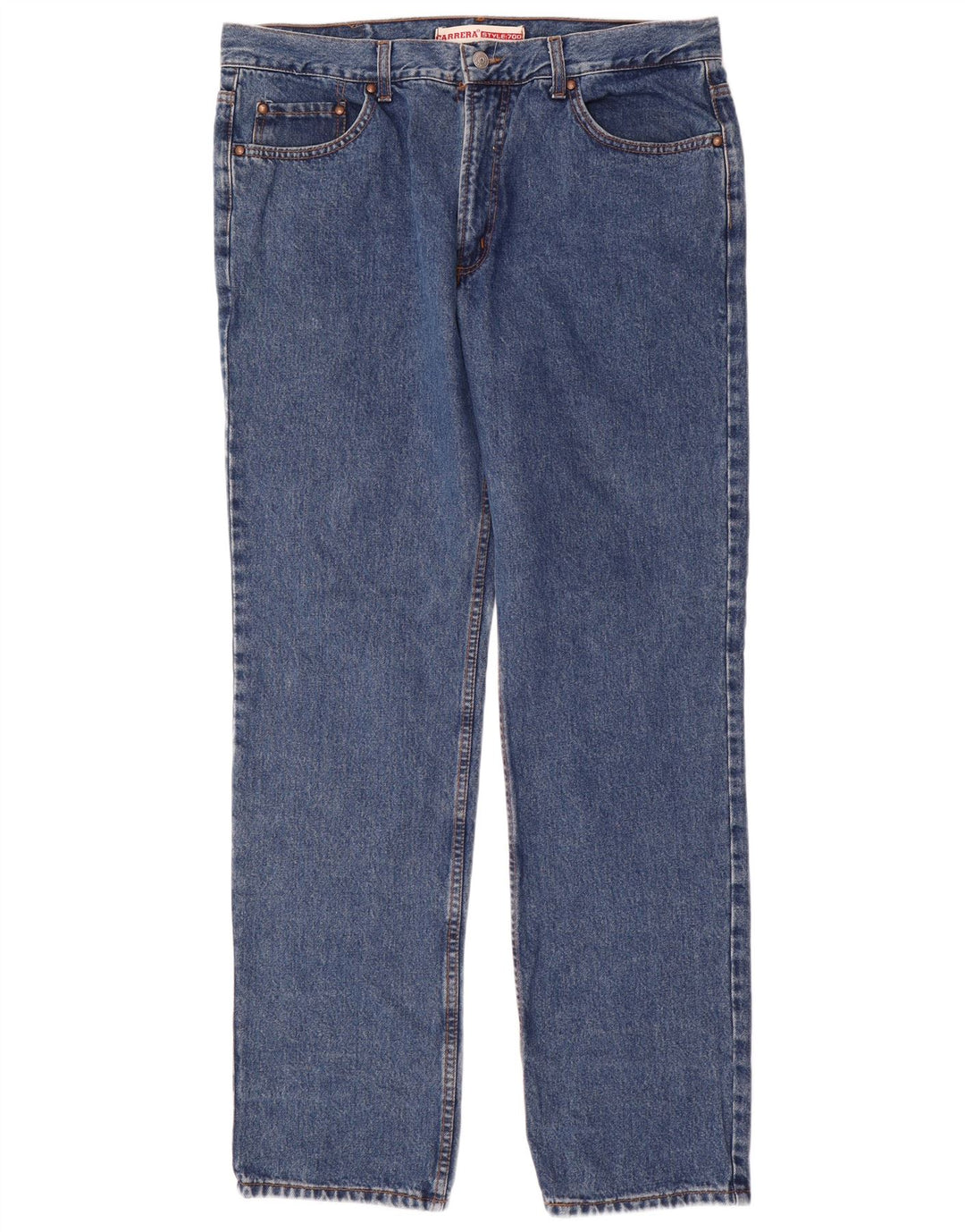 CARRERA Ανδρικό 700 Straight Jeans IT 56 3XL W40 L34 Μπλε βαμβακερό