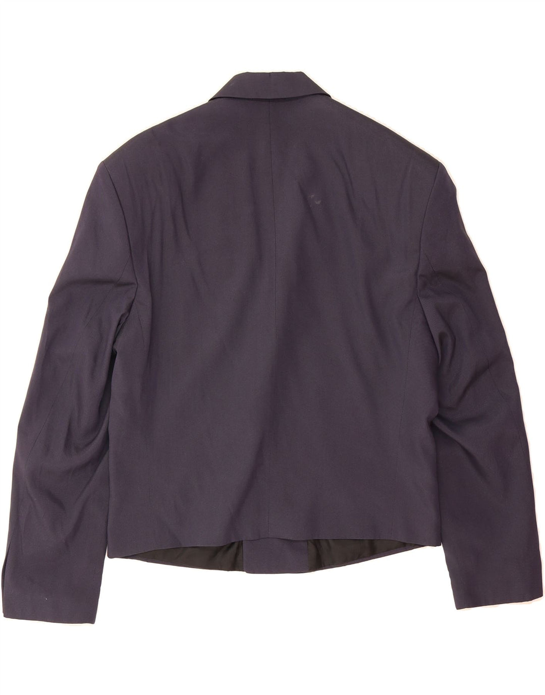 C&A Womens Double Breasted Blazer Jacket EU 48 2XL Navy Blue Viscose Vintage C&A and Second-Hand C&A from Messina Hembry 