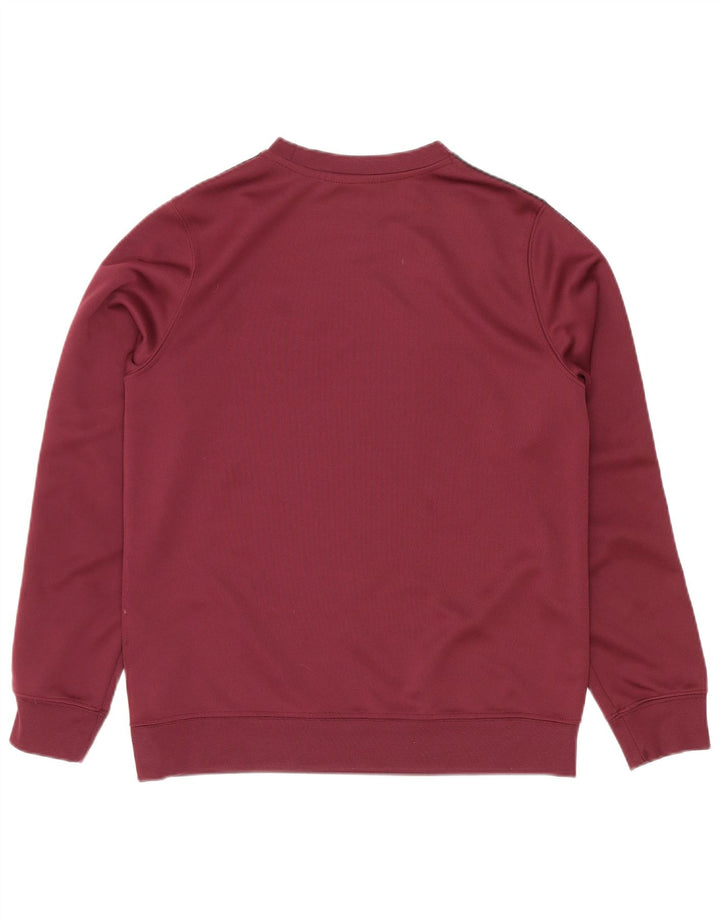 Γραφικό φούτερ Nike Boys Jumper 12-13 ετών Large Maroon Colourblock