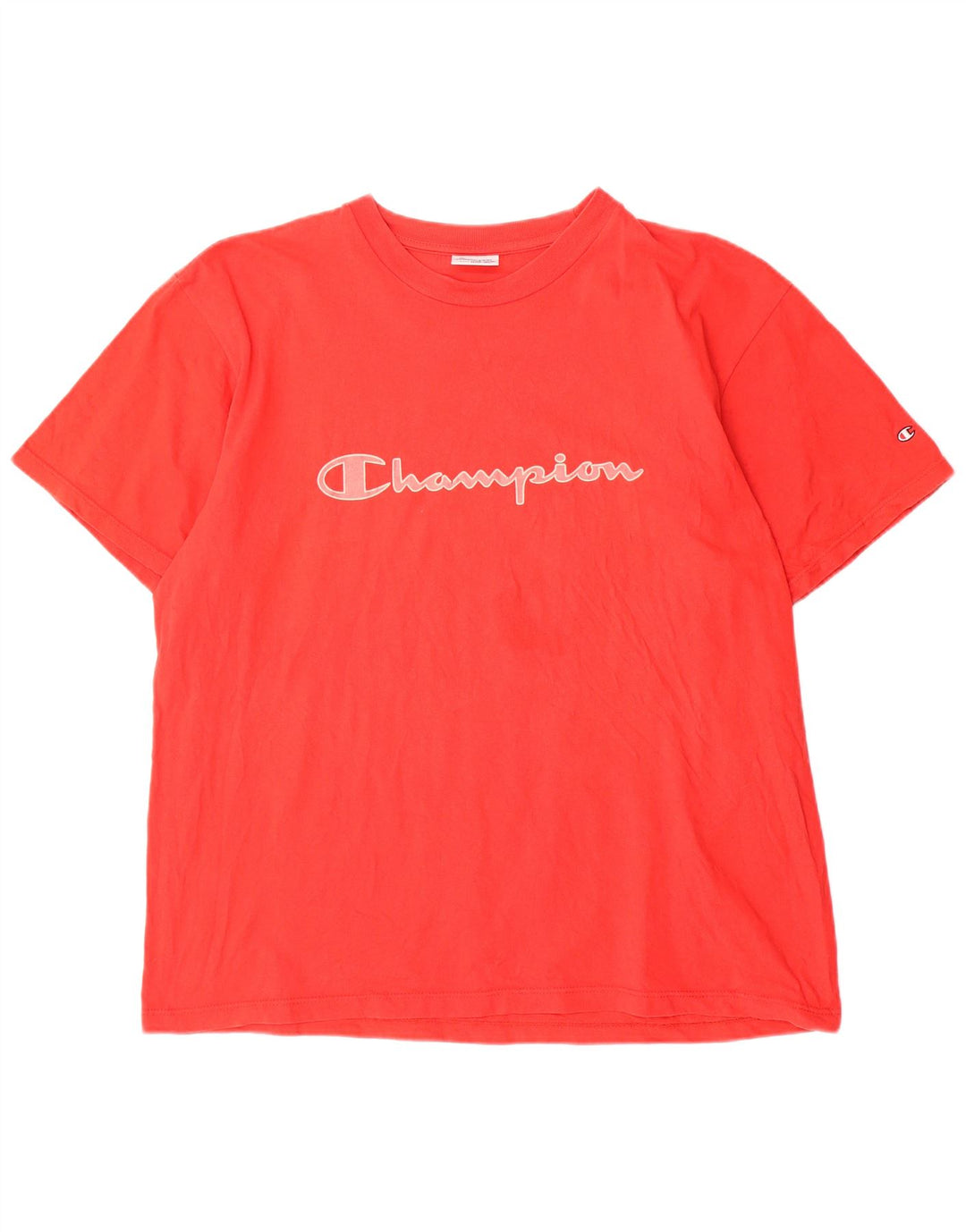 Ανδρικό γραφικό T-Shirt CHAMPION Top 2XL Κόκκινο