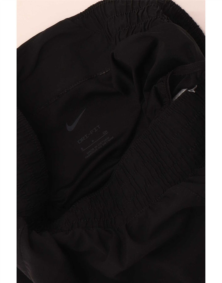 Γυναικεία γραφικά αθλητικά σορτς Nike UK 10 Small Black Polyester